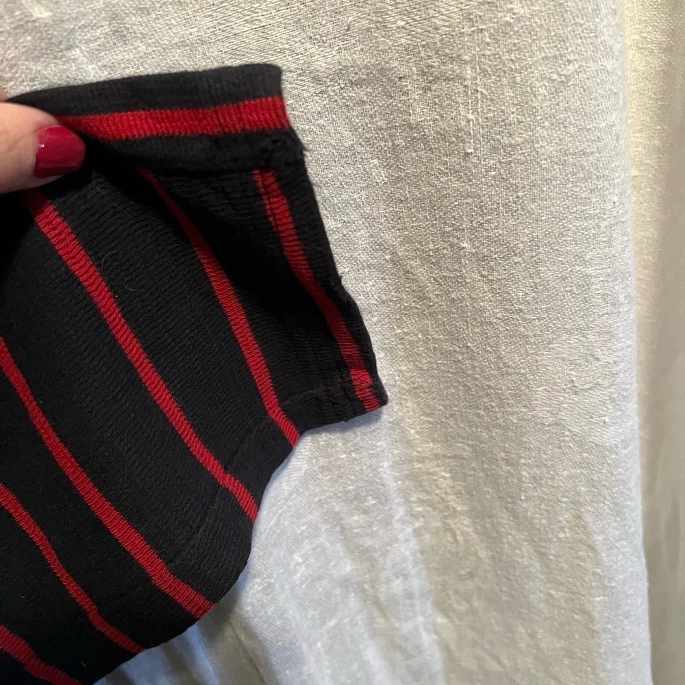 Madewell leggings, long johns. Red and blue. Size x small. Good condition. - Picture 6 of 7